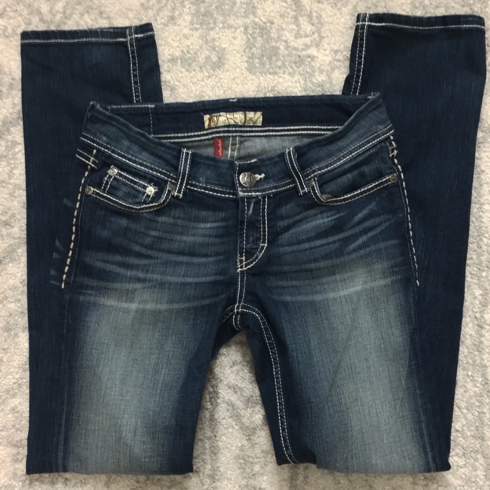 BKE Kate Straight Leg Denim Jeans